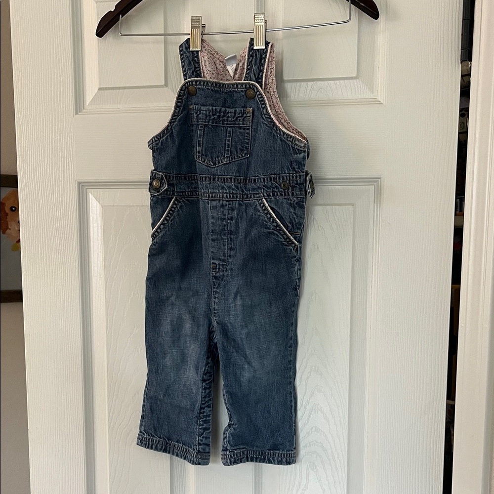 GAP Kids Blue Denim Overalls